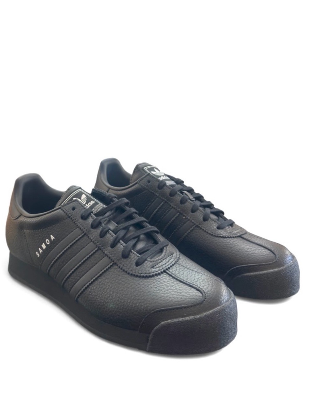 adidas Samoa Triple Black Low-Profile Sneakers Size US Men’s 10 (NEW IN BOX)
